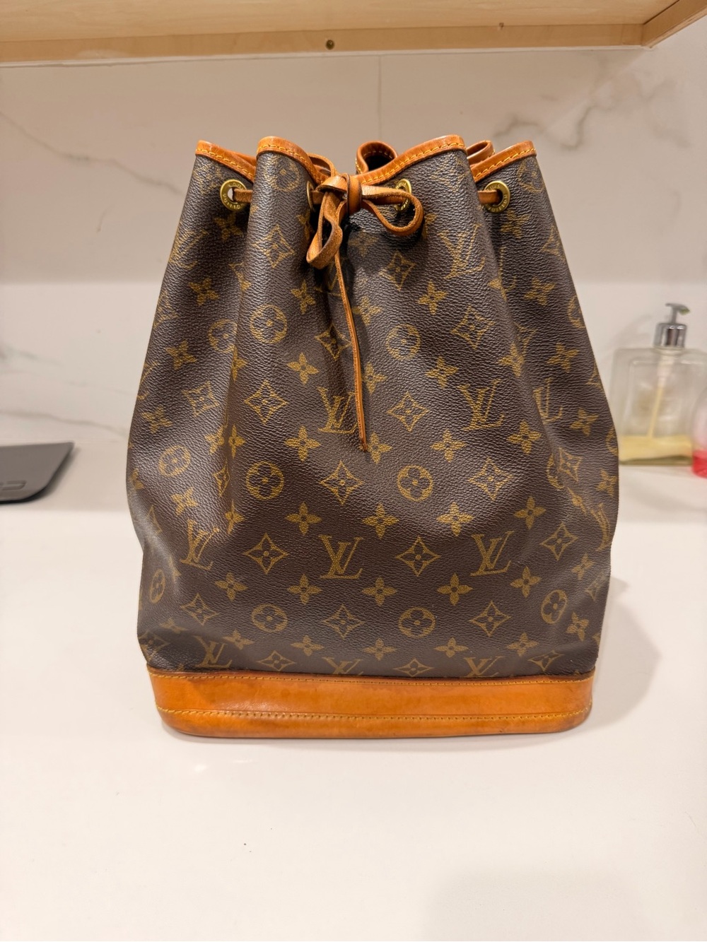 Louis Vuitton Monogram Noé Bucket Bag - Brown/Tan